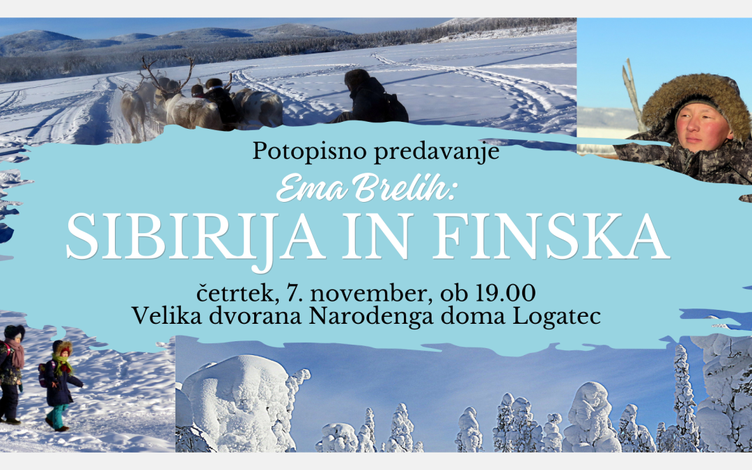 Ema Brelih: Sibirija in Finska – potopisno predavanje